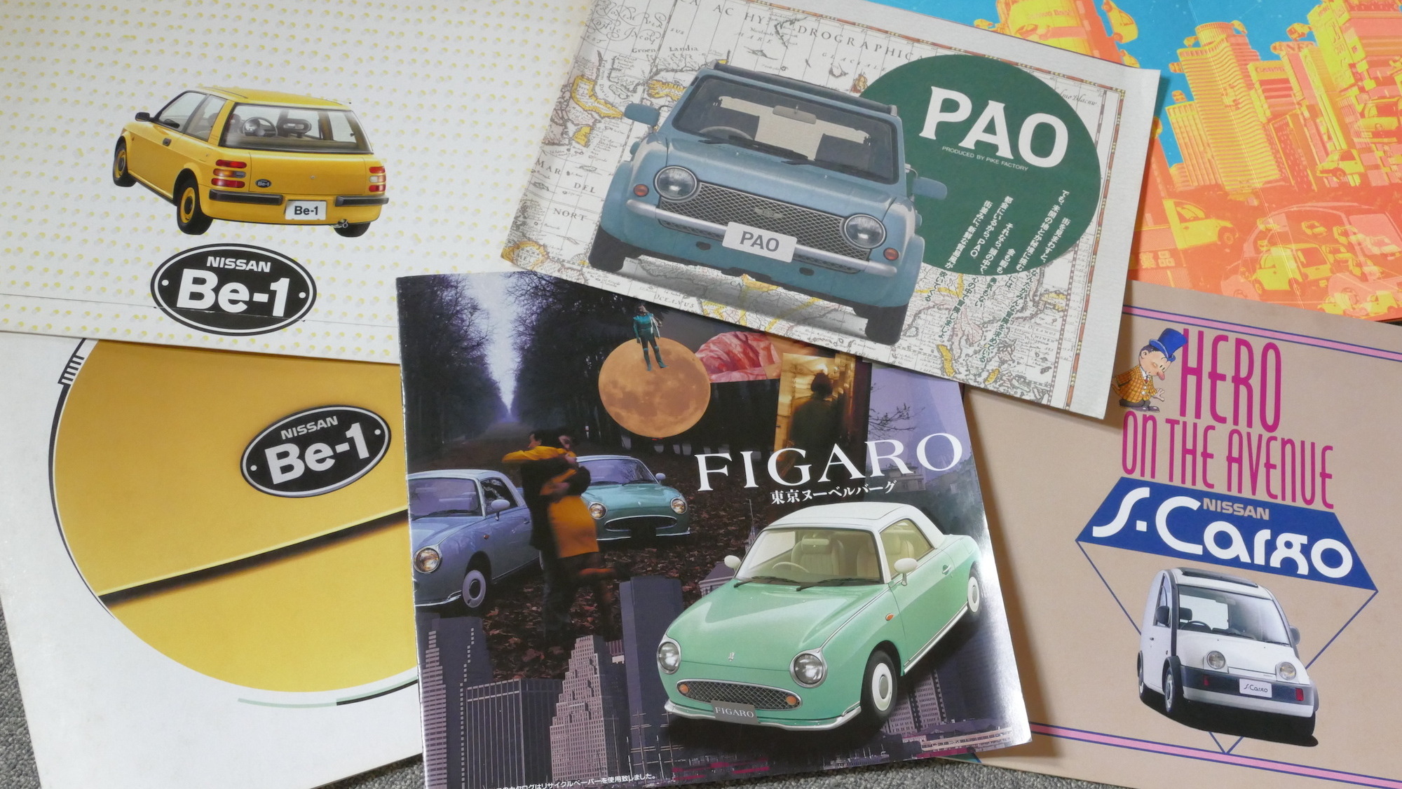 ヨネザワ エスカルゴ日産 パイクカー BE-1 フィガロ パオ