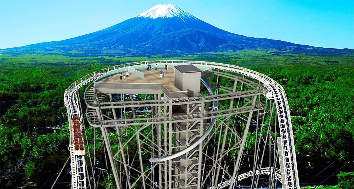 富士急ハイランド FUJIYAMA 頂上地点に絶叫＆絶景展望台 2021年