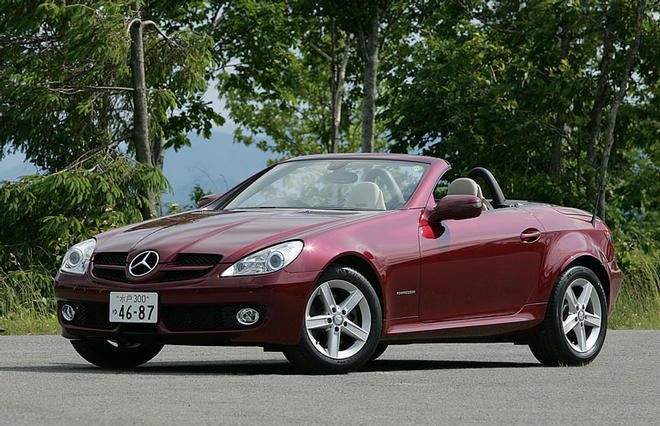 メルセデスベンツ SLK マイナーチェンジ 解説】パワーアップした