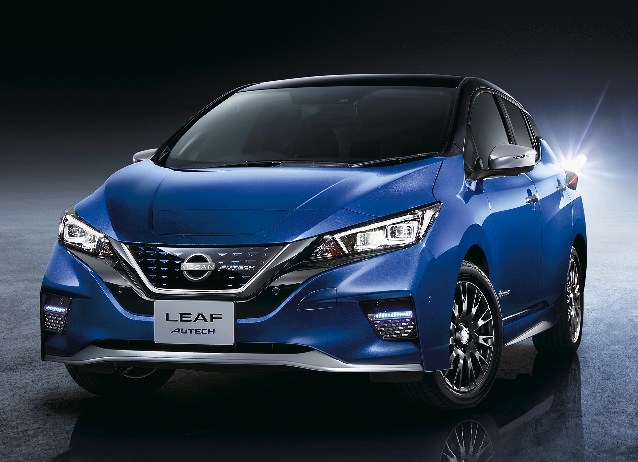 日産 リーフ・オーテック 仕様向上…2種類のツートンカラーを追加