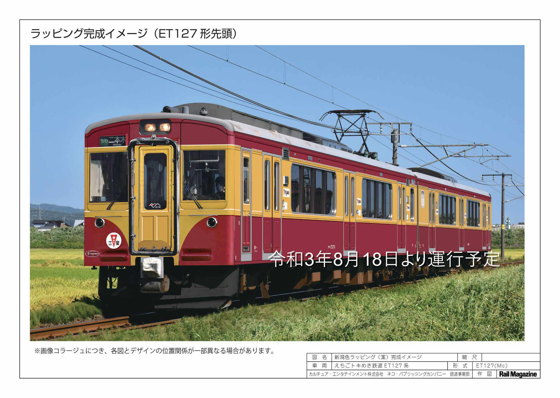 マイクロエース】えちごトキめき鉄道 ET127系 2019年1月再生産