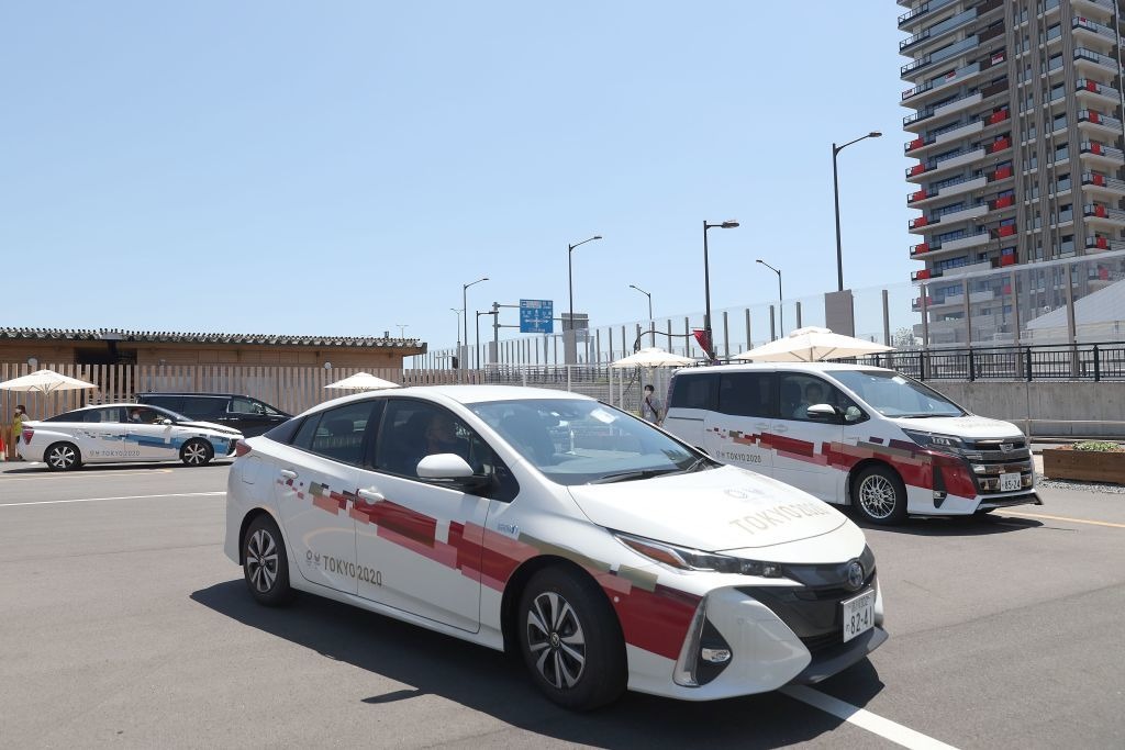 東京大会公式車両のトヨタ車 中古車市場で流通 塗装そのまま レスポンス Response Jp