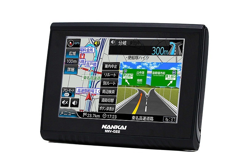 バイク用ナビ NANKAI NNV-022 ナビゲーション 付属品あり バイク用品専門店が設計したナビゲーション、第3世代が登場…南海