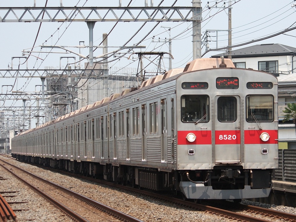 東急田園都市線8500系が定期運行終了へ…2023年1月ラストラン