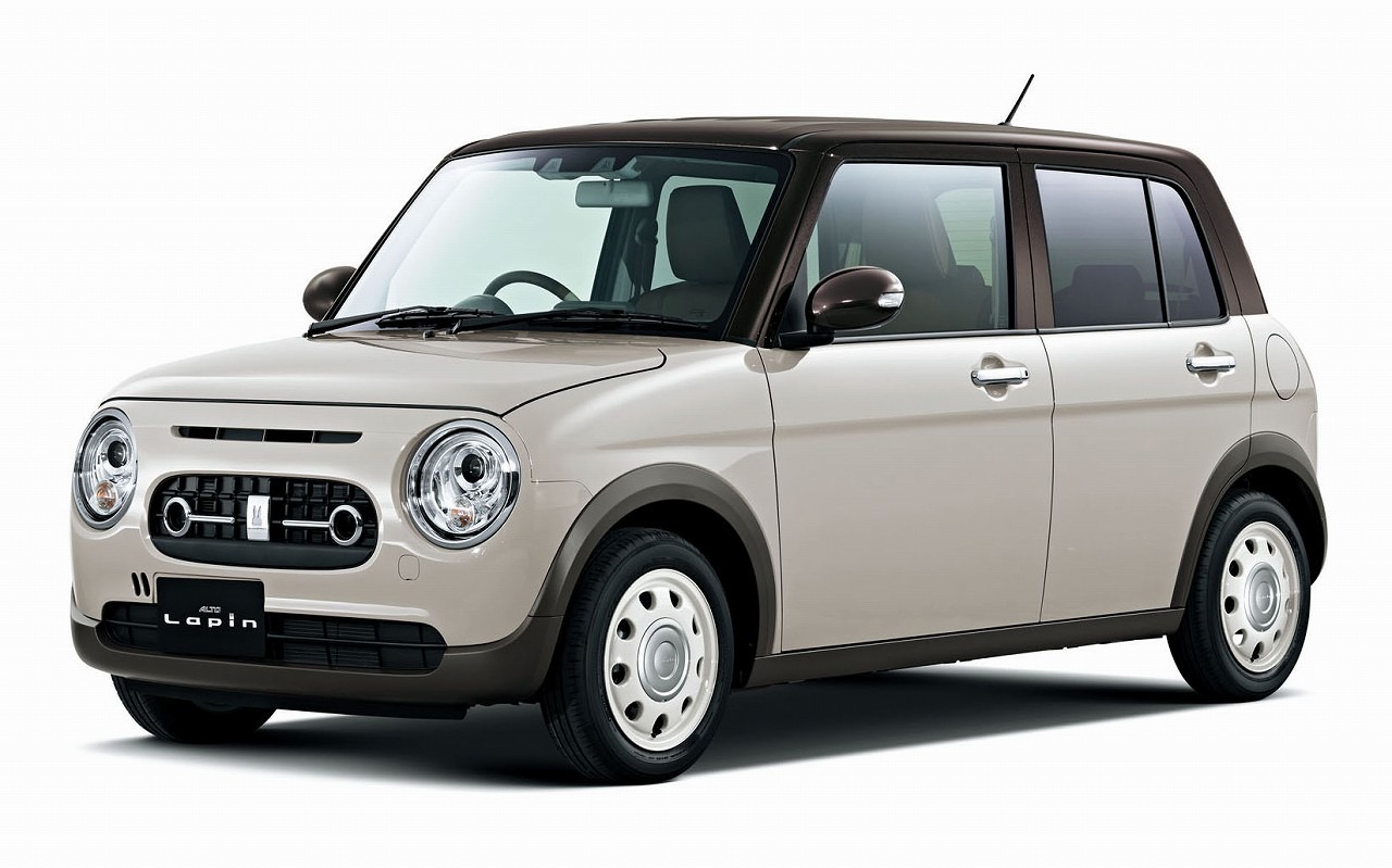 令和4年式 走行なんと約5800km！ アルトラパン 希少色