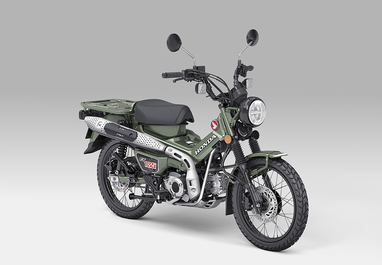CT125ハンターカブ 新色グリーン納車 | 岡島モータークラブの