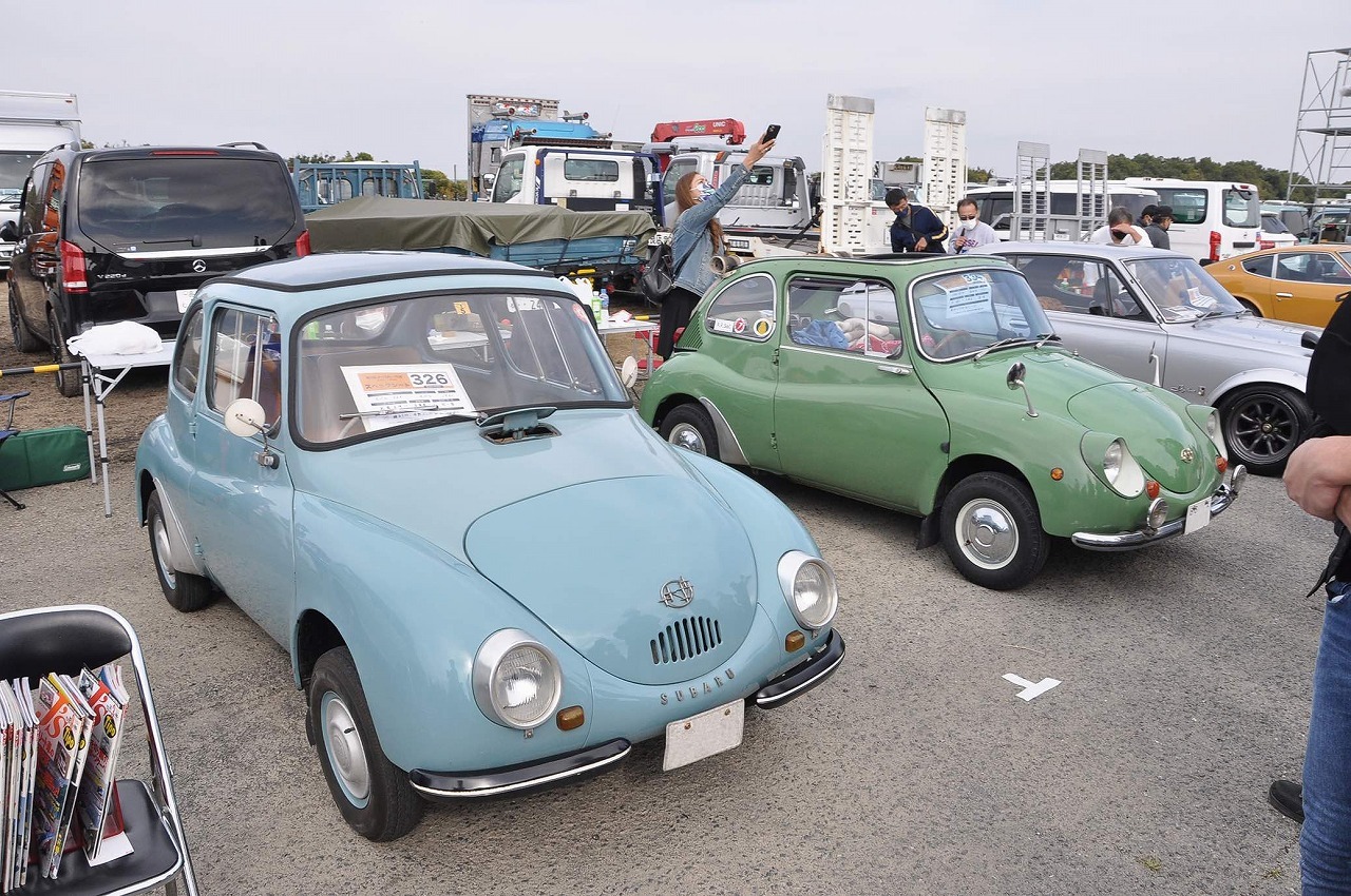 昭和レトロな名車・希少車・珍車、400台が大阪に集結 11月20日