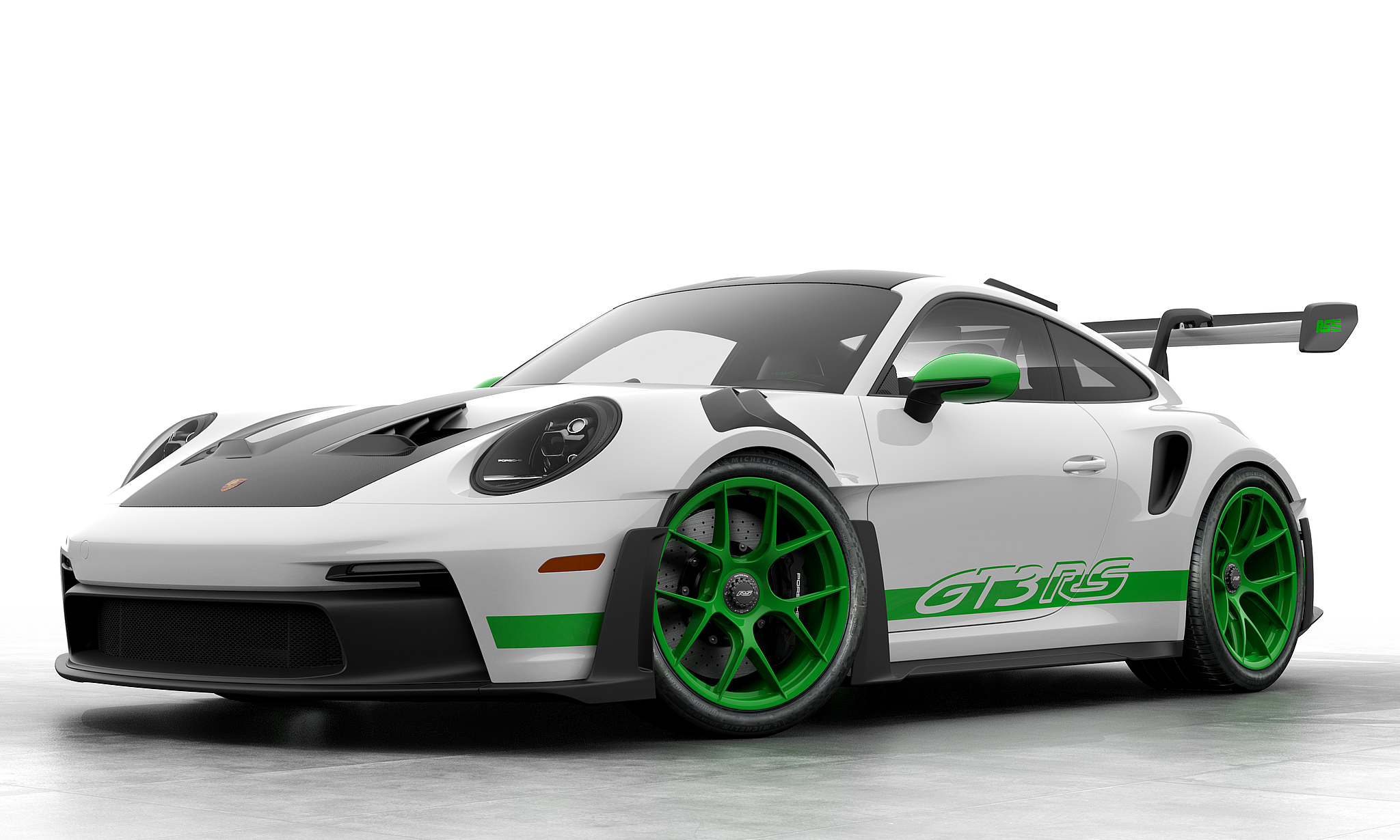 1/12 ポルシェ 911 (992) GT3 RS トリビュート '73カレラ ポルシェ 911『GT3 RS』新型、名車「カレラRS 2.7」をオマージュ