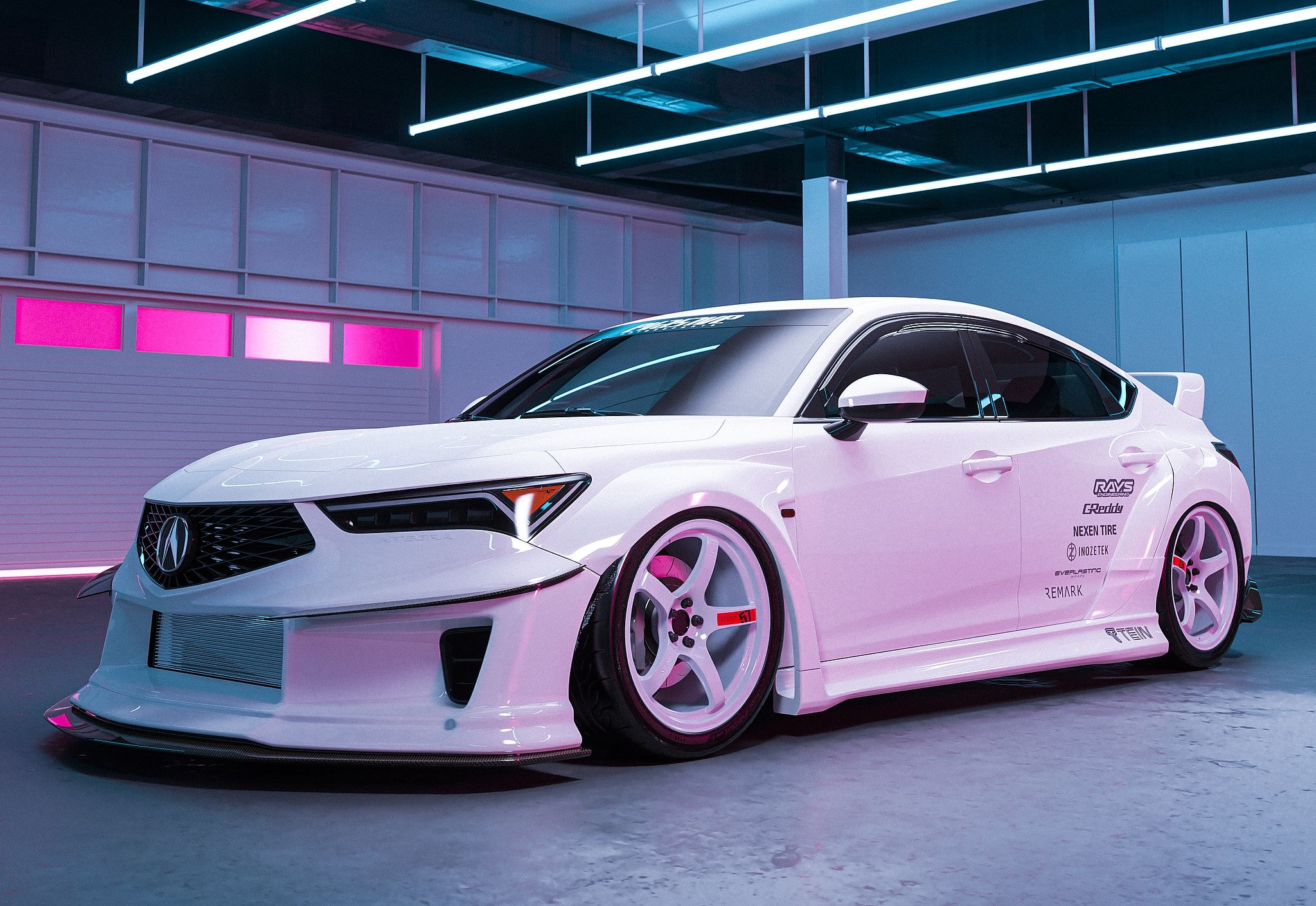 インテグラ 新型を大胆にワイドボディカスタム…SEMA 2022で発表へ | レスポンス（Response.jp）