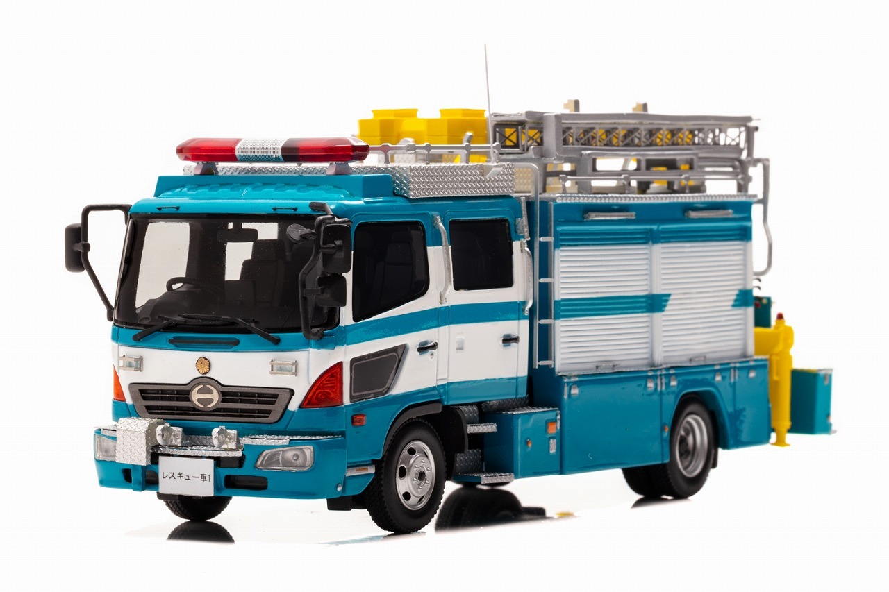 RAI'S 1/43 日野 警視庁警備部特殊救助隊特型機動救助車両 警視庁特殊救助隊(SRT)で運用されている日野レンジャー 限定500台 1/43