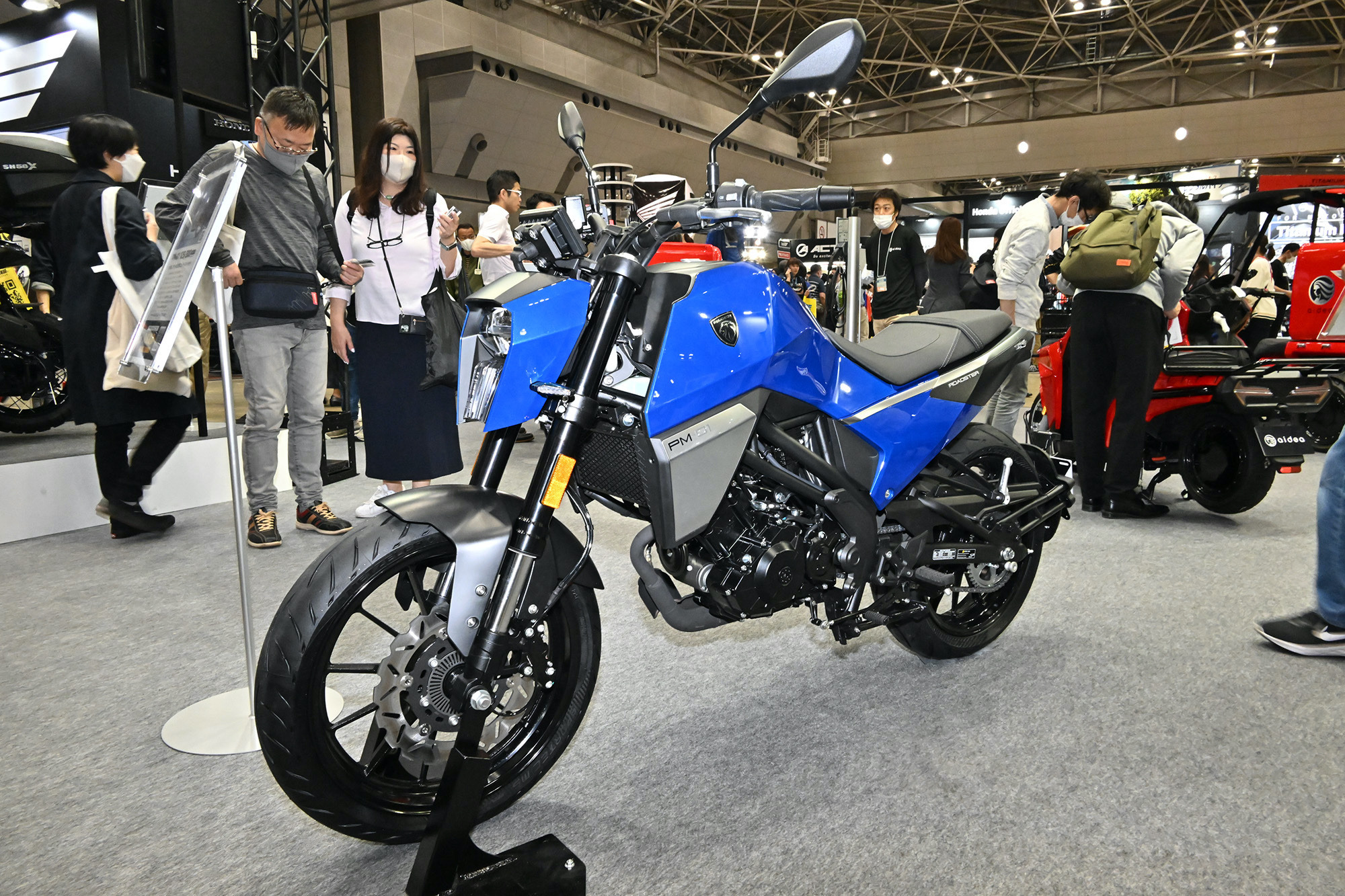 ブランドのDNAを復活」新生プジョー初のMTバイク『PM-01』…東京モーターサイクルショー2023 | レスポンス（Response.jp）