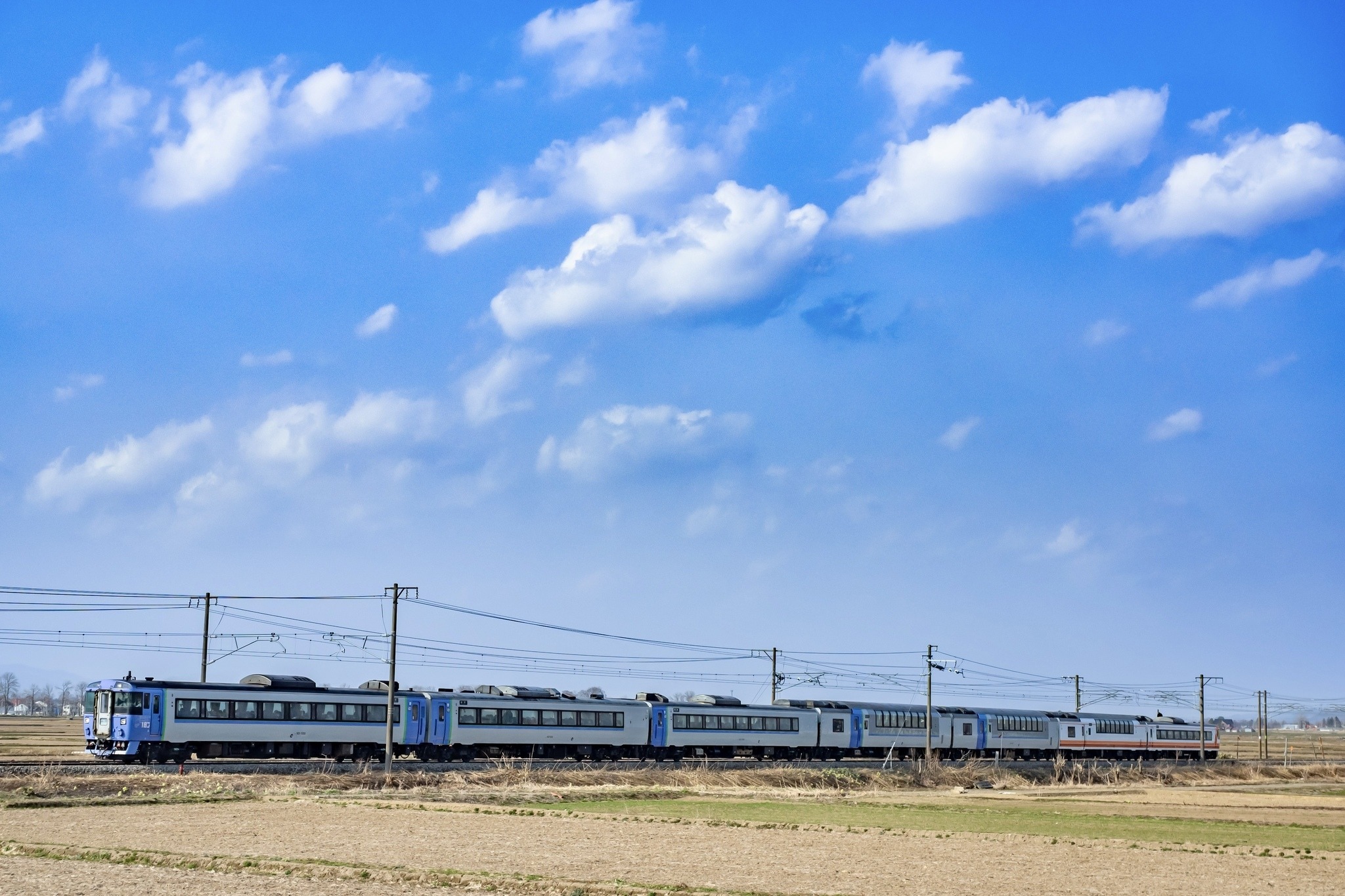 キハ182-501 検査票枠 JR北海道 キハ183系 おおぞら 北斗方向幕