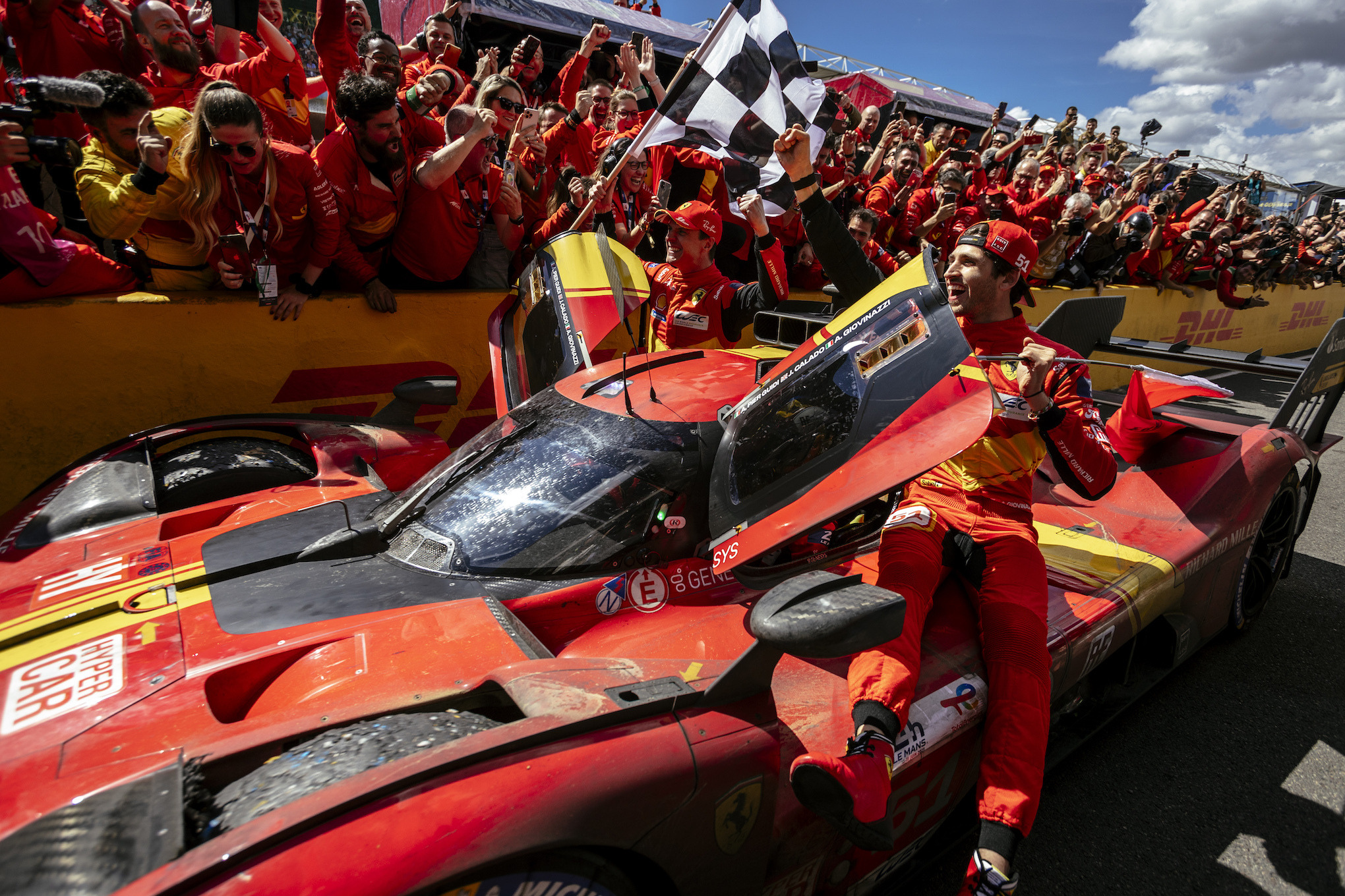 ルマン24時間】フェラーリが58年ぶりの通算10勝目…トヨタ惜敗の2 ルマン24時間】フェラーリが58年ぶりの通算10勝目…トヨタ惜敗の2