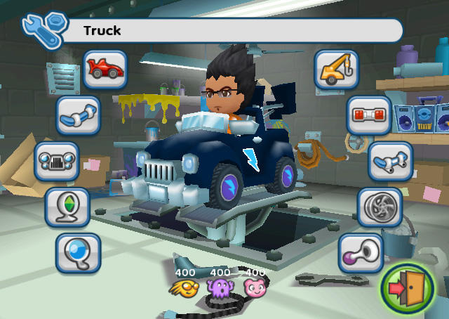 Wii＆DS『ボクとシムのまち レーシング』…レースに勝って町を発展させ