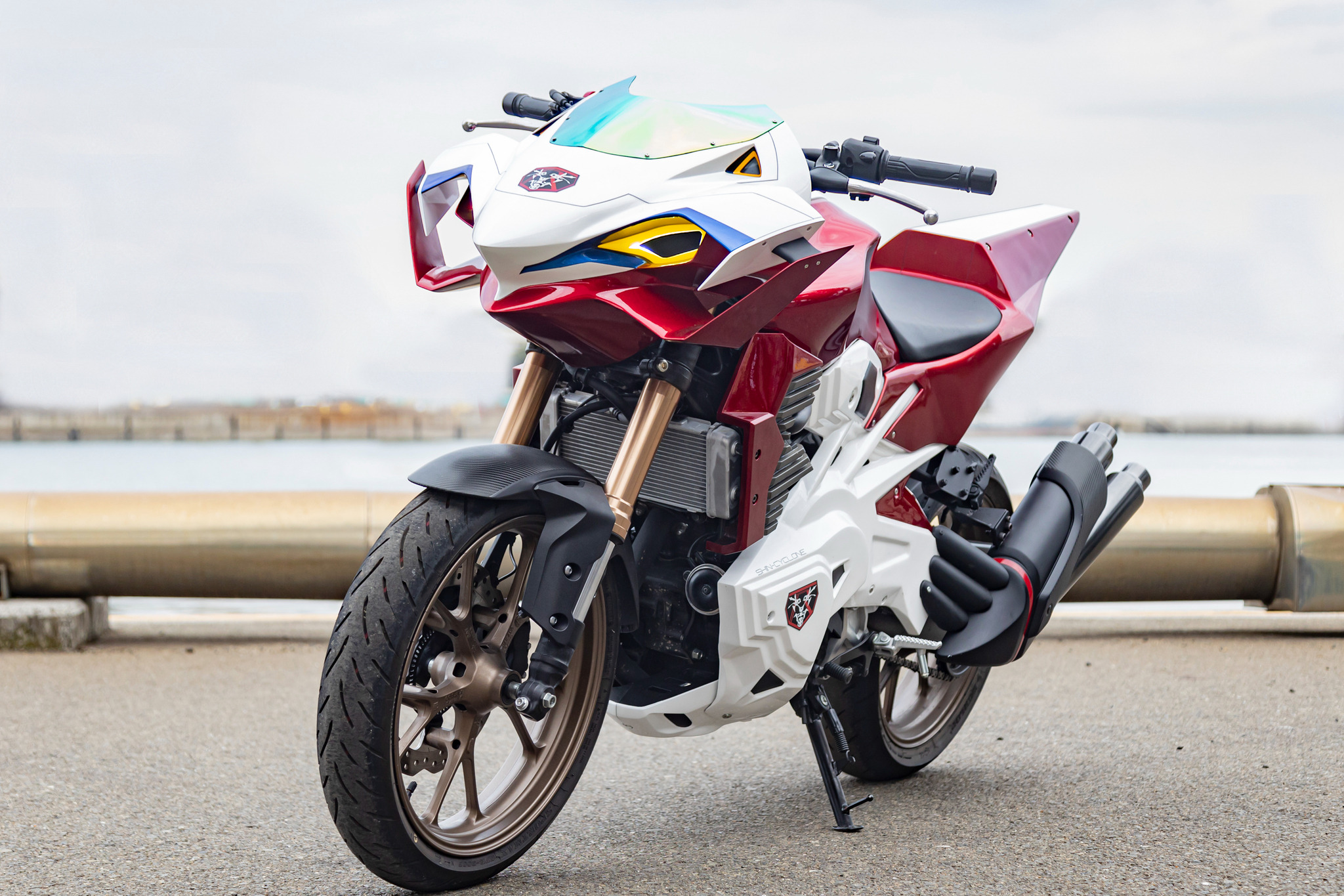 売れ筋介護用品も！ サイクロン号4台が並ぶ！ 「シン・仮面ライダー」バイク展 7月15 特撮