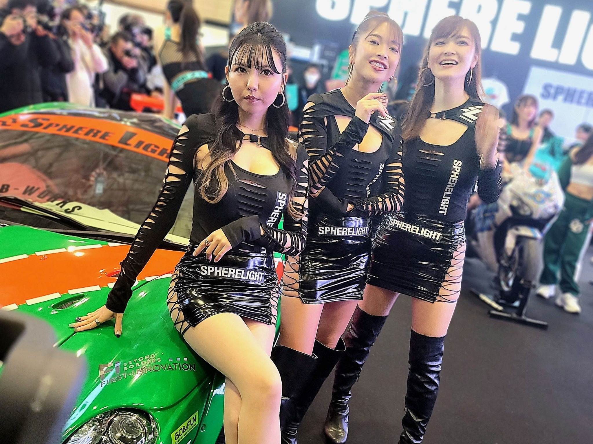 中国のキャンギャル 美女軍団20人40枚！ 今年も女神の季節がやってきた（その5・最終編）…東京オートサロン2024 | レスポンス（Response.jp）