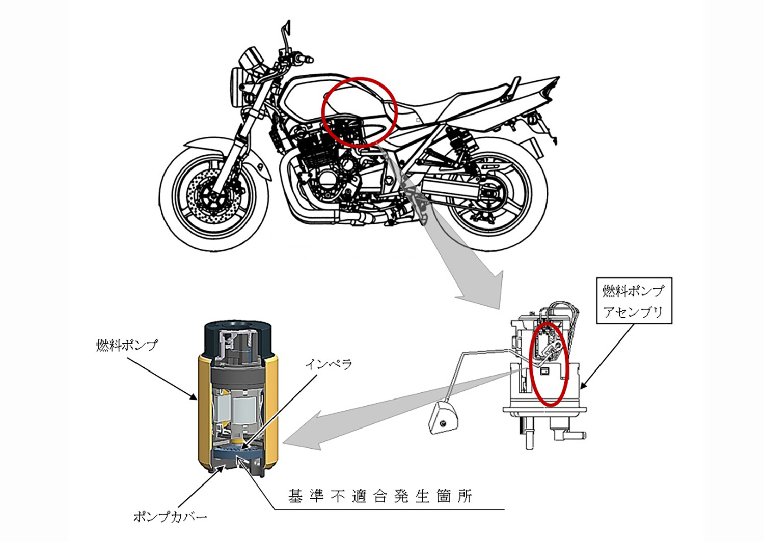 ヤマハ『XJR1300』、燃料ポンプ不具合でリコール | レスポンス ヤマハ『XJR1300』、燃料ポンプ不具合でリコール | レスポンス