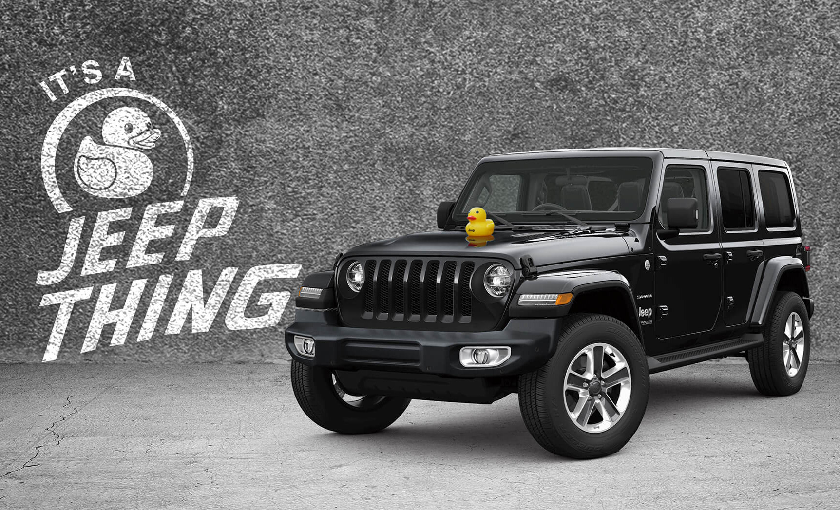 さのまるJeep アヒル　5個セット ジープ ラングラー に「アヒル」仕様の特別仕様が登場