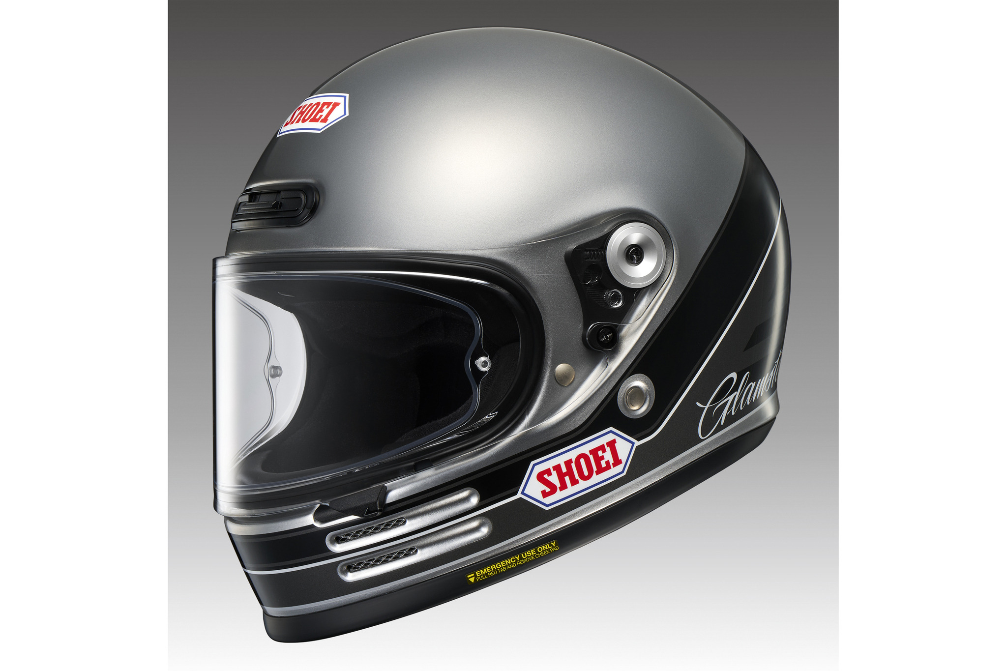 SHOEI グラムスター、クラシックデザインの新グラフィック SHOEI グラムスター、クラシックデザインの新グラフィック