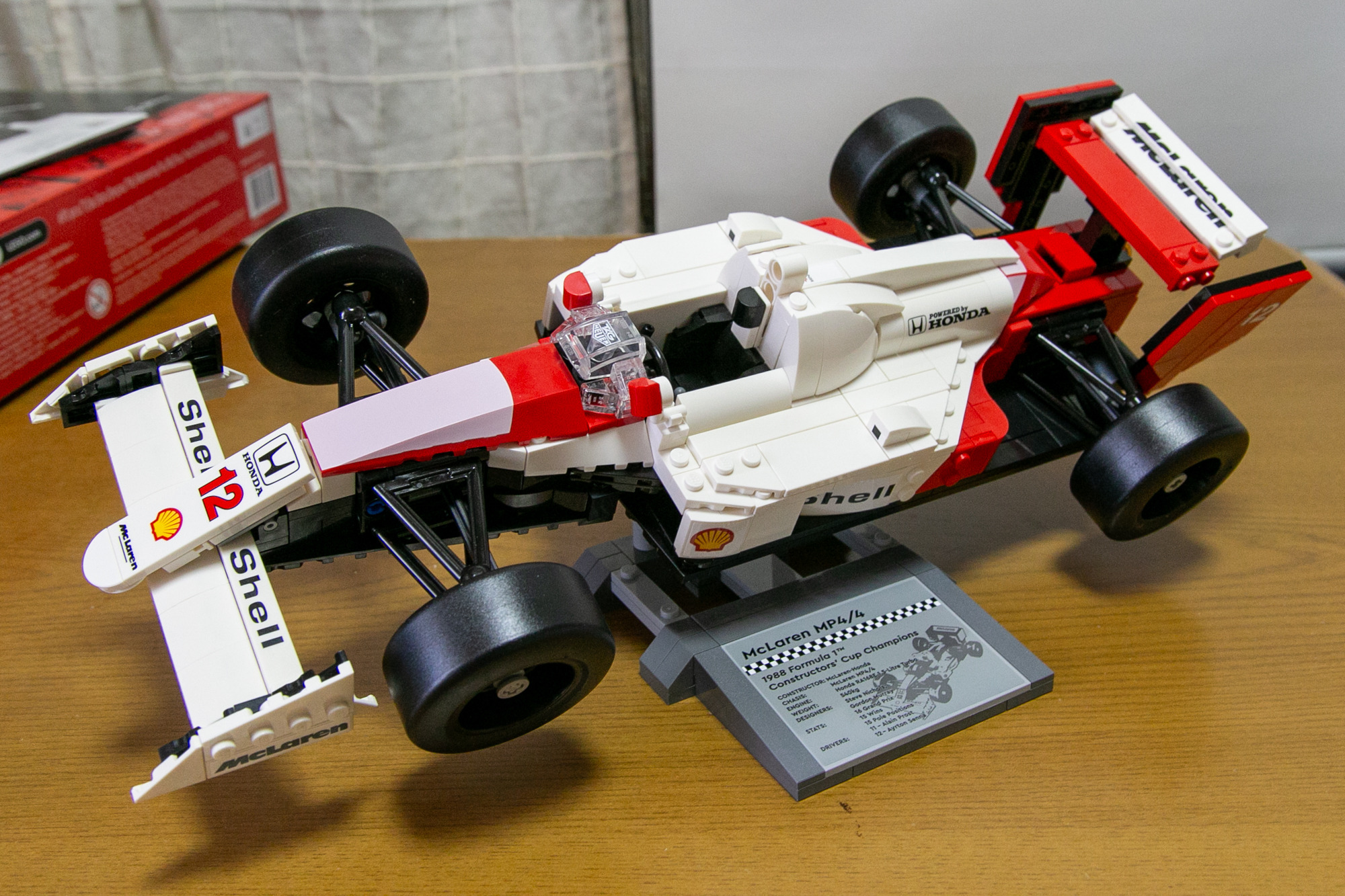 McLaren Honda MP4/4 精密モデル　組立説明書付き マクラーレン ホンダ MP4/4 (プラモデル) - ホビーサーチ カーモデル