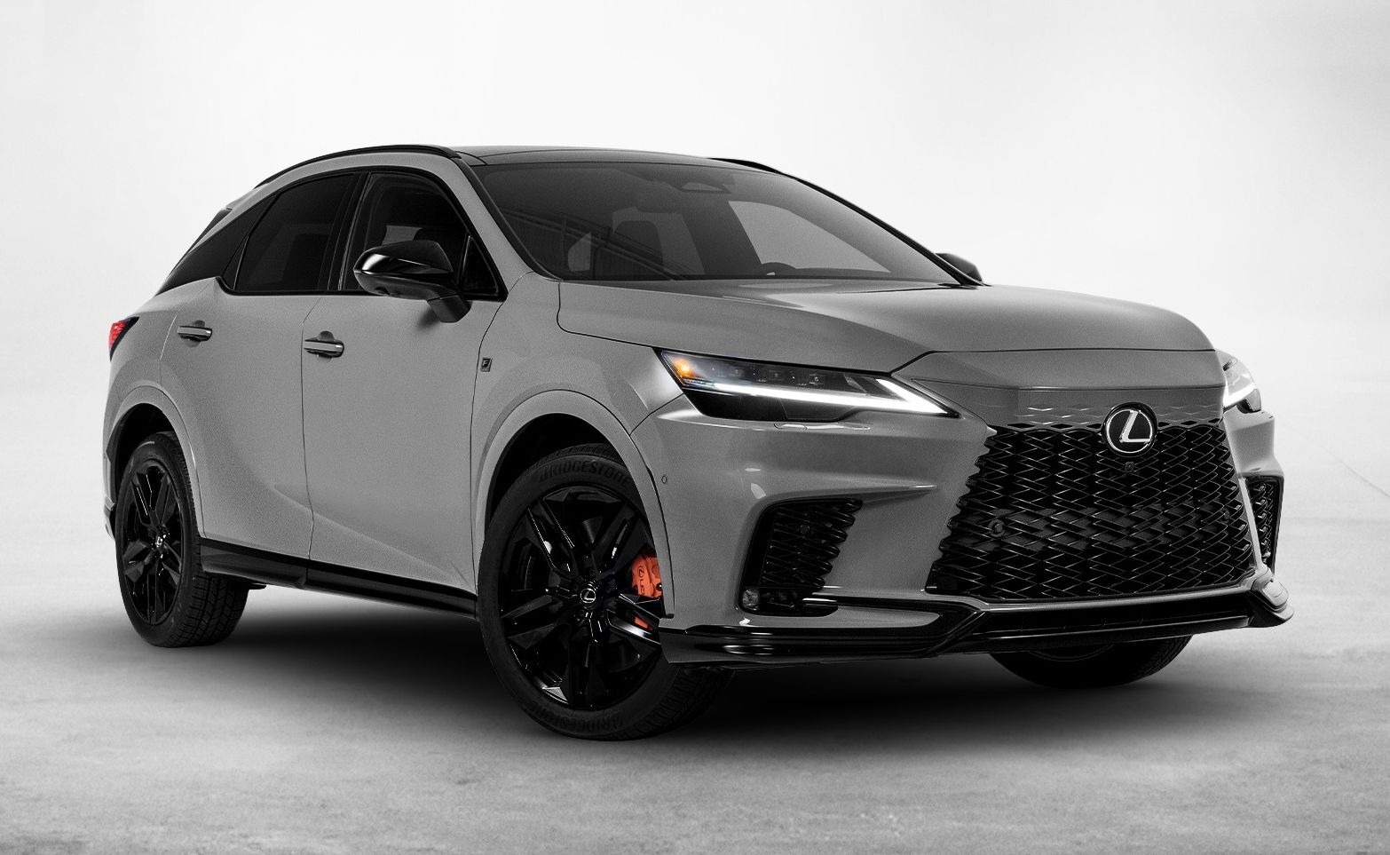 レクサス RX、2025年モデルに「ブラックライン」、オレンジ