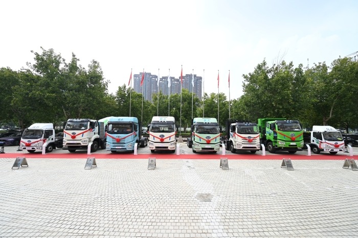 中国第一汽車の「一汽解放」、電動トラックの2024年販売が1万台