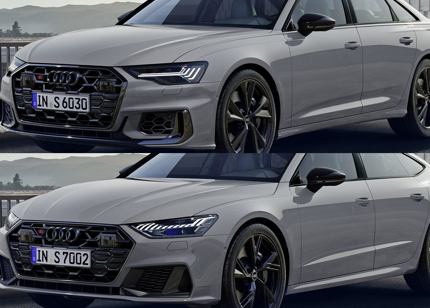 Audi アウディ焚き火台 グレー 未使用当選品 専用グレーにブラックルーフ、アウディ『S6/S7』の魅力を引き立てる