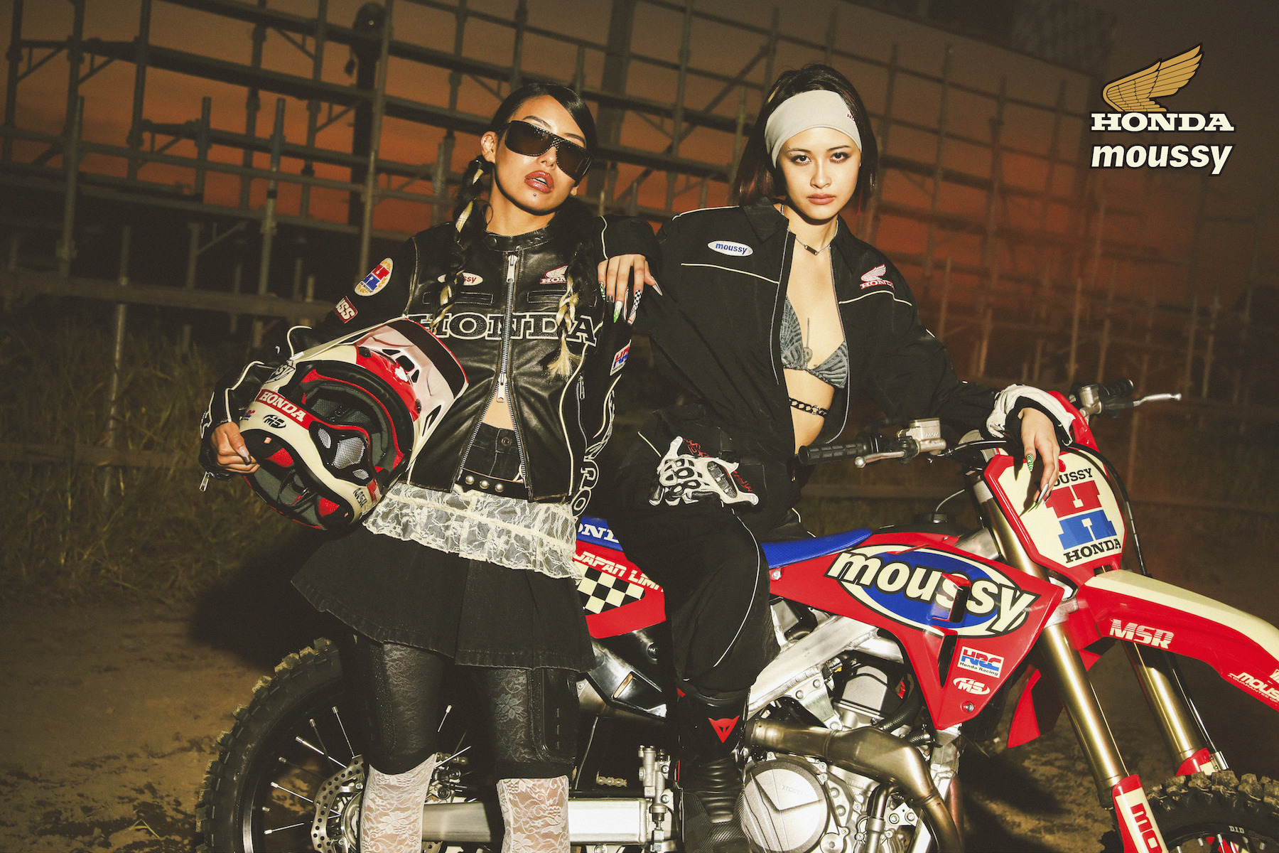 ホンダ系バイク女子注目！HRCとMOUSSYのコラボコレクション第2弾