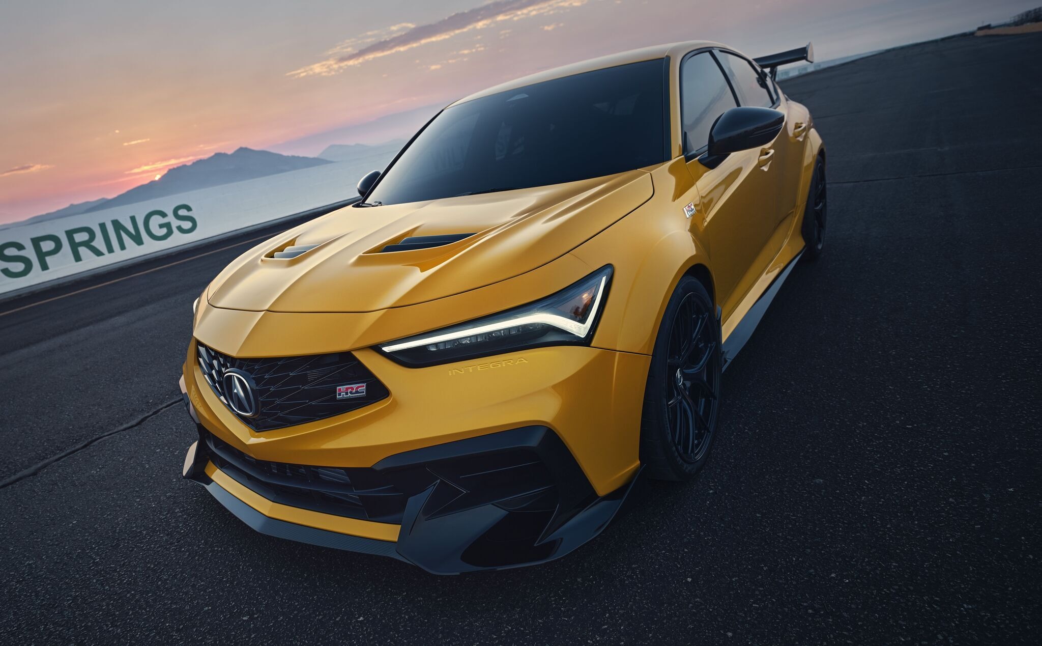 Acura インテグラ Type S プラチナムホワイトパール (ミニカー