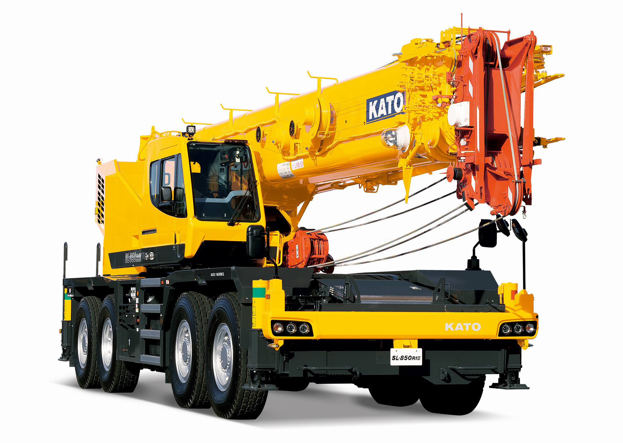 katoクレーン 加藤製作所、環境配慮型80t吊りラフテレーンクレーン発売…コンパクト化