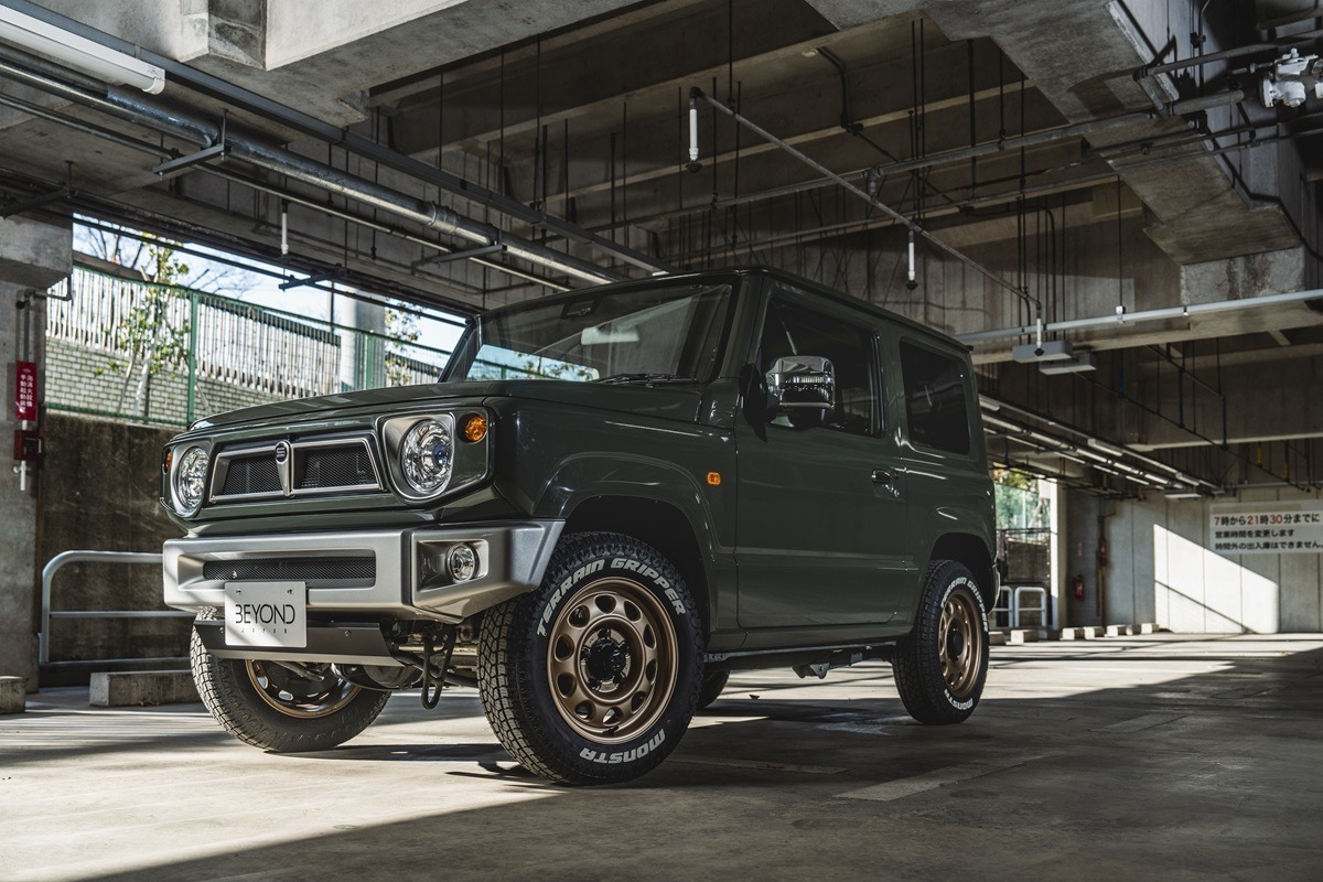 フロントはTE27トレノ!? ラスターが『ジムニー』の新デモカー『CODE09