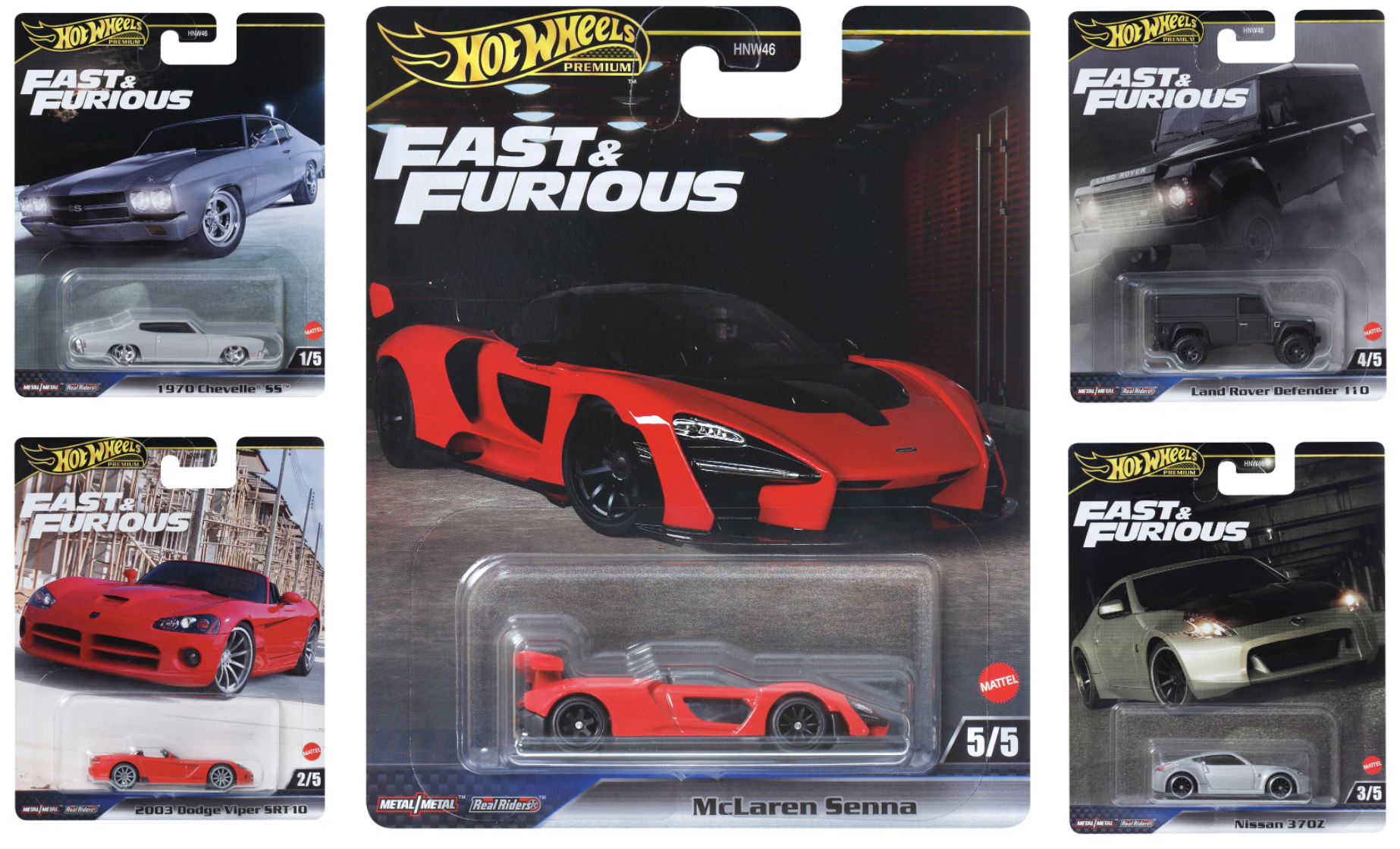 Fast&Furious ワイルドスピード ホットウィール ワイスピ 5台 ホットウィールからマニアックすぎるワイスピ劇中車5台が登場