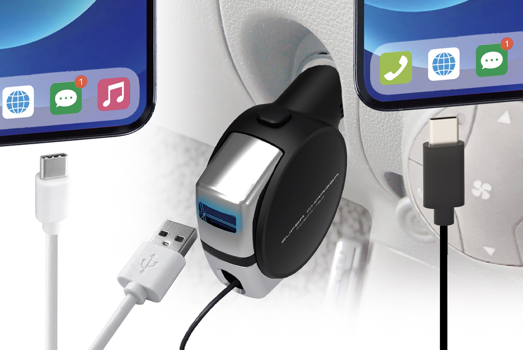 スマホ充電が爆速に！ 車載用USB PD充電器、買うならこの2モデル