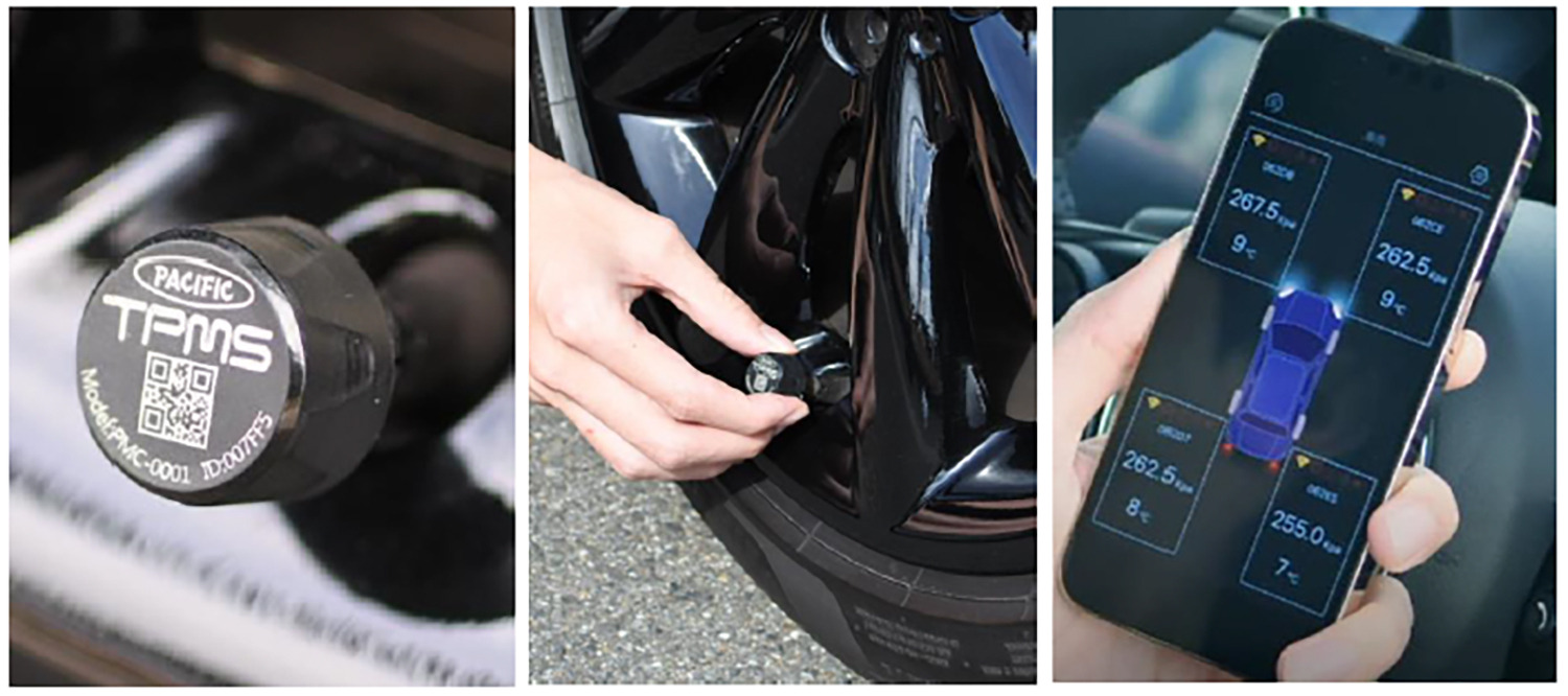 TPMS PMC-0001 タイヤ空気圧センサー 楽天市場】【送料無料】 タイヤ空気圧センサー スマホ確認