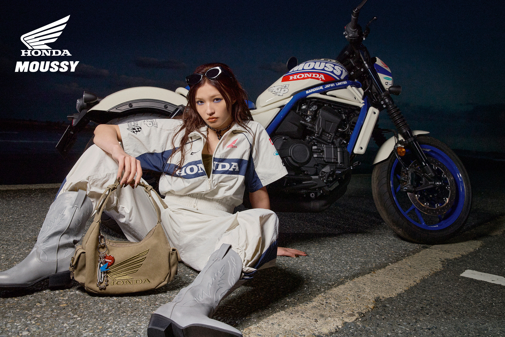 ホンダとMOUSSYのコラボ第三弾発売！バイクが似合う“カッコ
