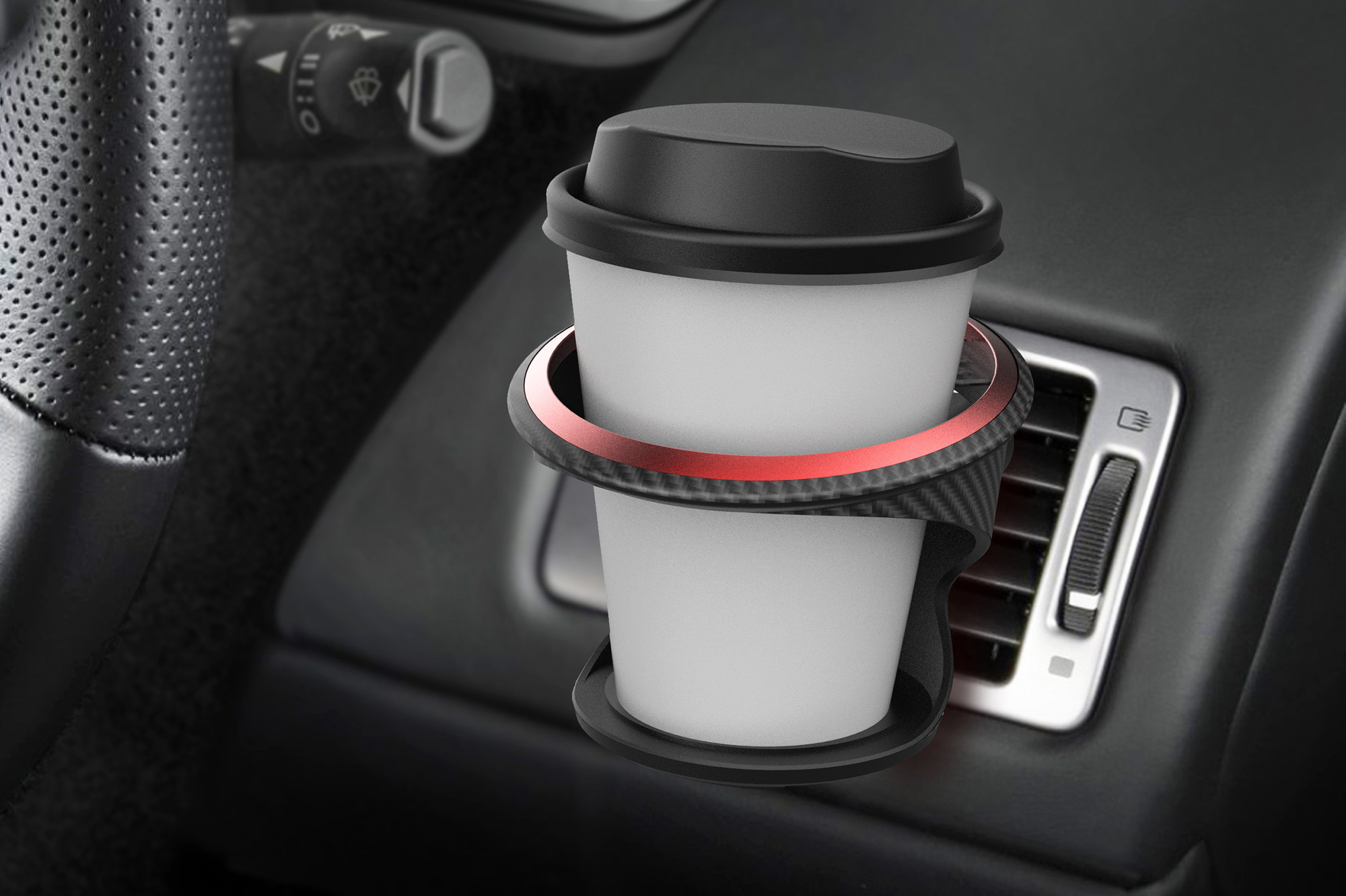 ドリンクホルダーはエアコン吹き出し口に付けたい！」というドライバー