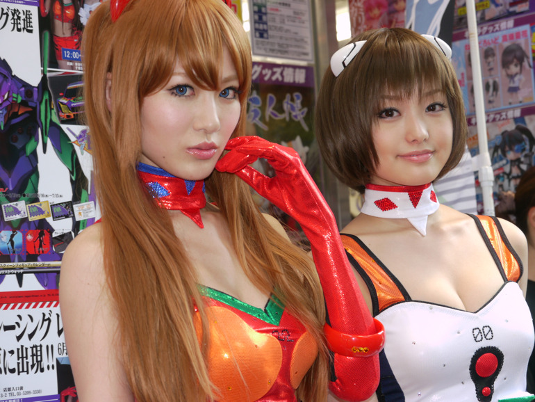 【全品送料無料】 レイ＆アスカのコスプレRQが秋葉原に登場 | レスポンス 衣装一式