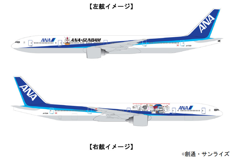 ANA×ガンダムジェット、7月16日就航…ガンプラ生誕30周年 ANA×ガンダムジェット、7月16日就航…ガンプラ生誕30周年