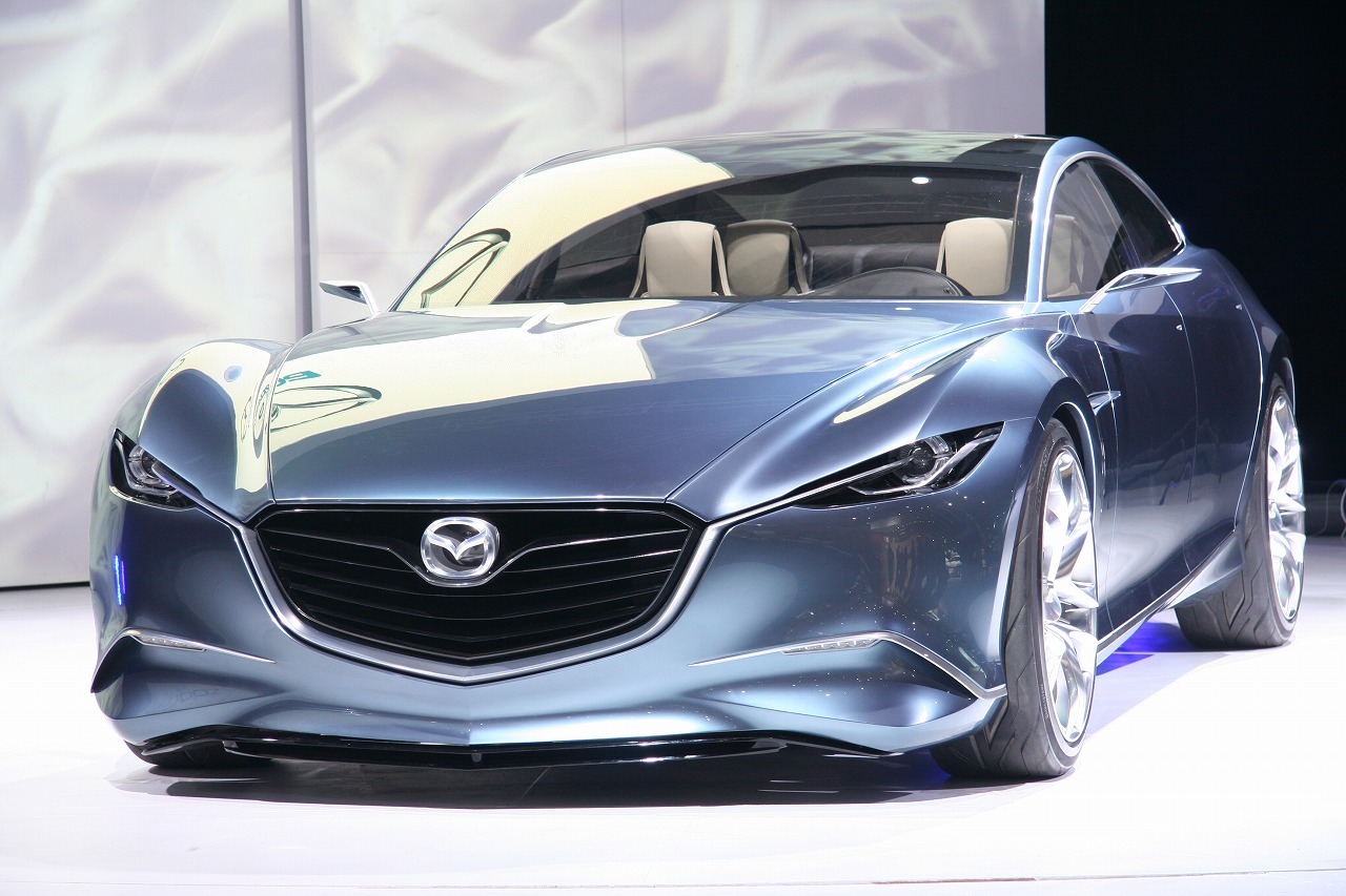 ロサンゼルスモーターショー10】美しすぎる車、マツダ SHINARI ロサンゼルスモーターショー10】美しすぎる車、マツダ SHINARI
