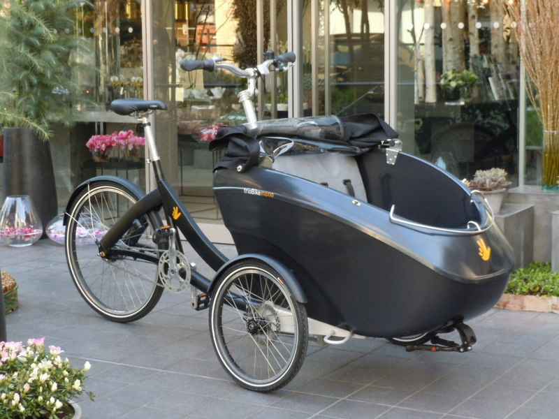 デンマーク製3人乗り自転車を青山で展示 | レスポンス（Response.jp）