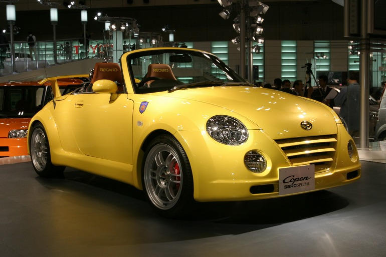 東京ショー2003速報】ダイハツ、本音では発売したい…『コペン