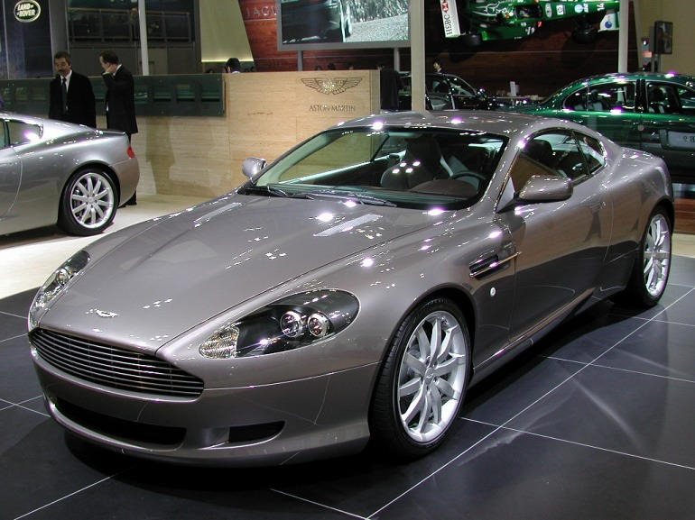 Amazon | MINICHAMPS 1/43 Aston Martin DB9 Oyster Silver