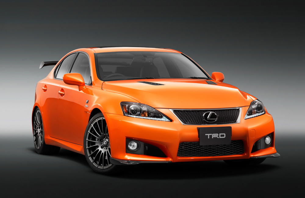 レクサス IS F にサーキット向けスポーツパーツ…TRD | レスポンス