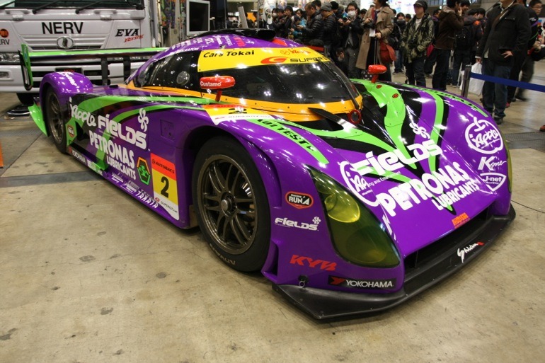 SUPER GT、エヴァカラーの紫電がラストラン | レスポンス