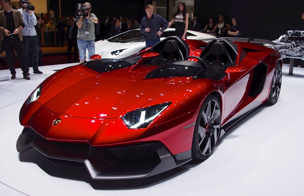 ジュネーブモーターショー12】ランボルギーニ アヴェンタドールJ