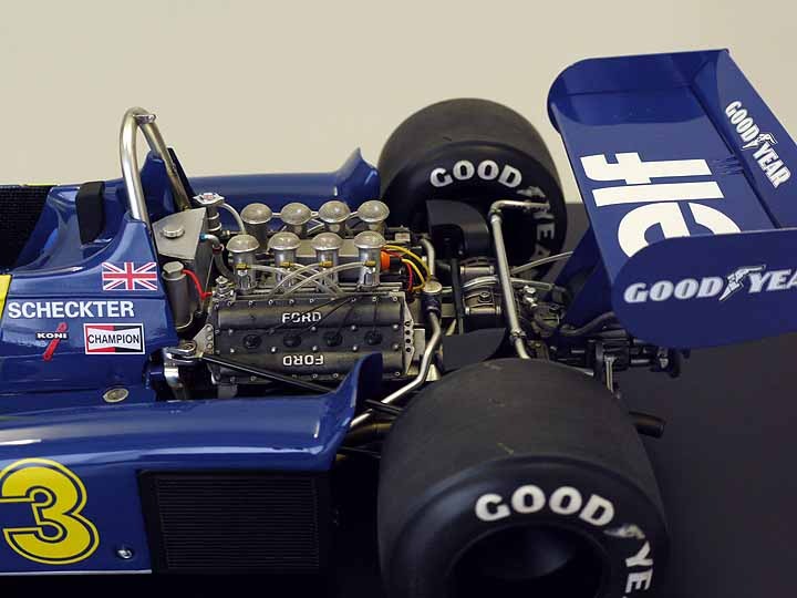 35万円のミニカー…ティレルF1、8分の1モデル予約開始