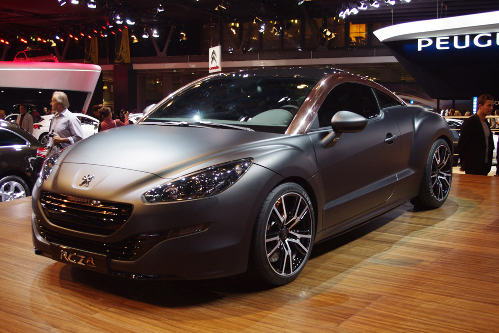 パリモーターショー12】プジョー RCZ Rコンセプト、さらなる高み