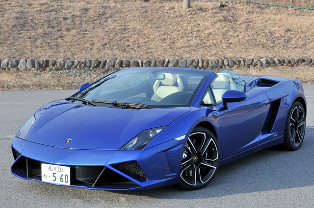 ランボルギーニ ガヤルドLP 560-4 スパイダー試乗】スーパーカーの夢を