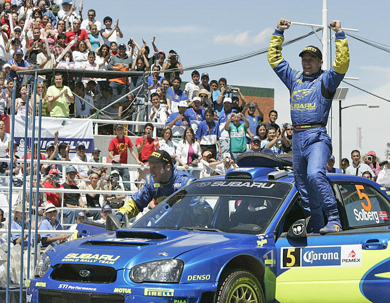 WRCラリーメキシコ】リザルト…スバル・ソルベルグ連勝
