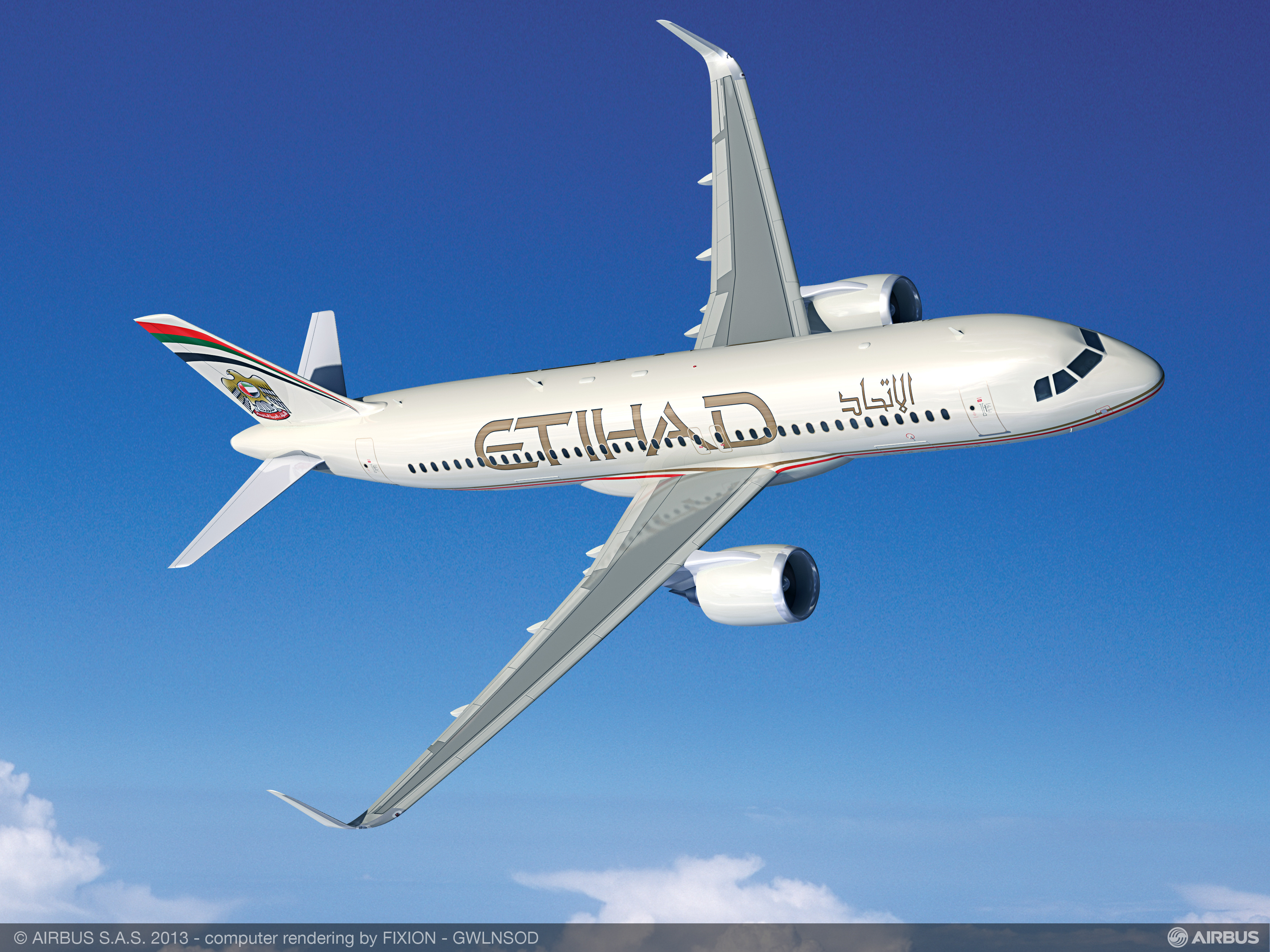 エティハド航空が50機のエアバス A350 XWBと36機のA320neo、1機